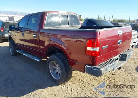 2006 Ford F-150 Fx4/Lariat/Xlt from USA, damaged, VIN 1FTPW14566KA81754